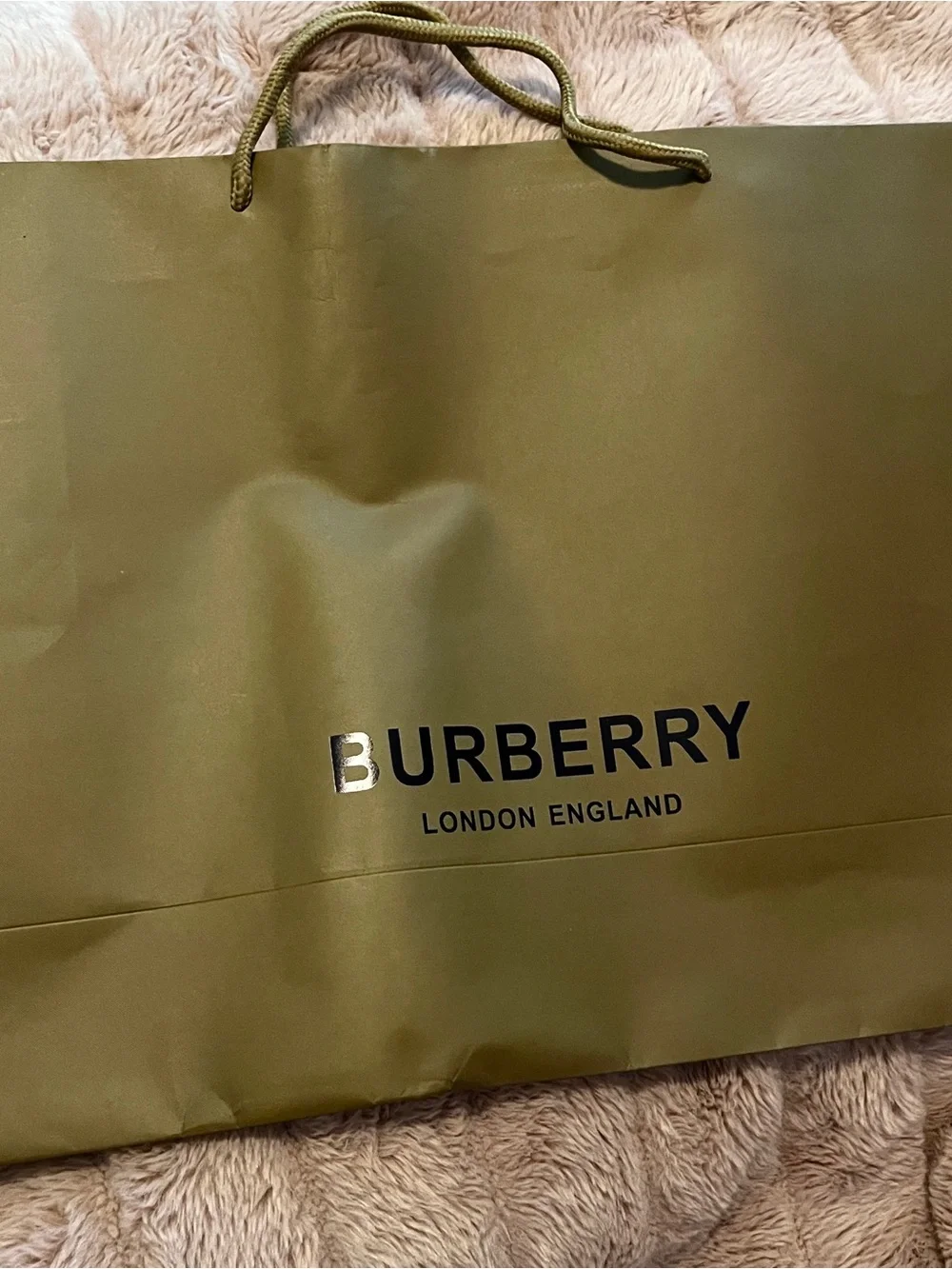 Burberry Mini Cotswolds Leather Handbag
